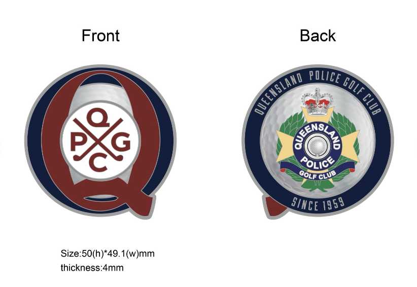 209 2025 QP Golf Club  coin collectible - Main Image 3
