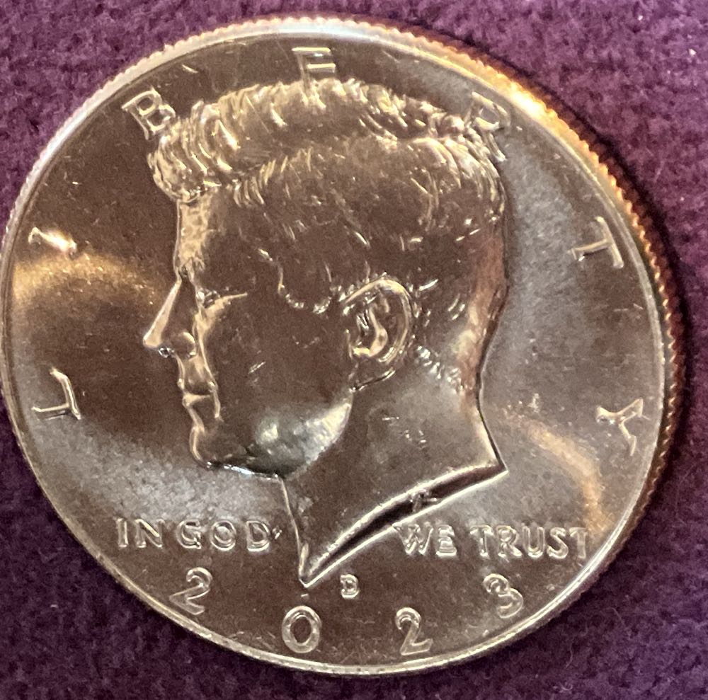 Half Dollar JFK 2023 D 1  coin collectible - Main Image 3