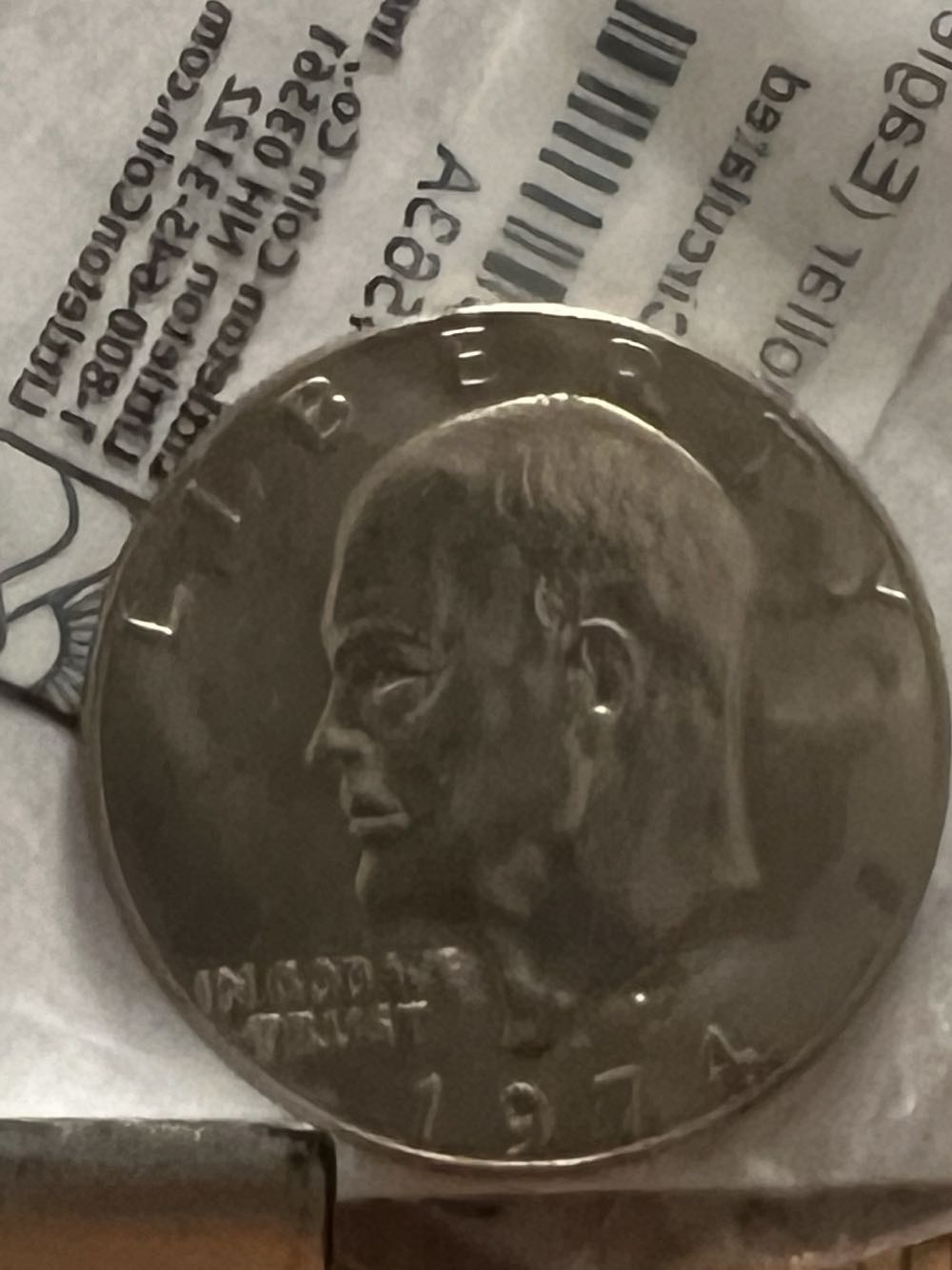 Eisenhower Dollar (Eagle) 1971-1978 Circulated  coin collectible - Main Image 2