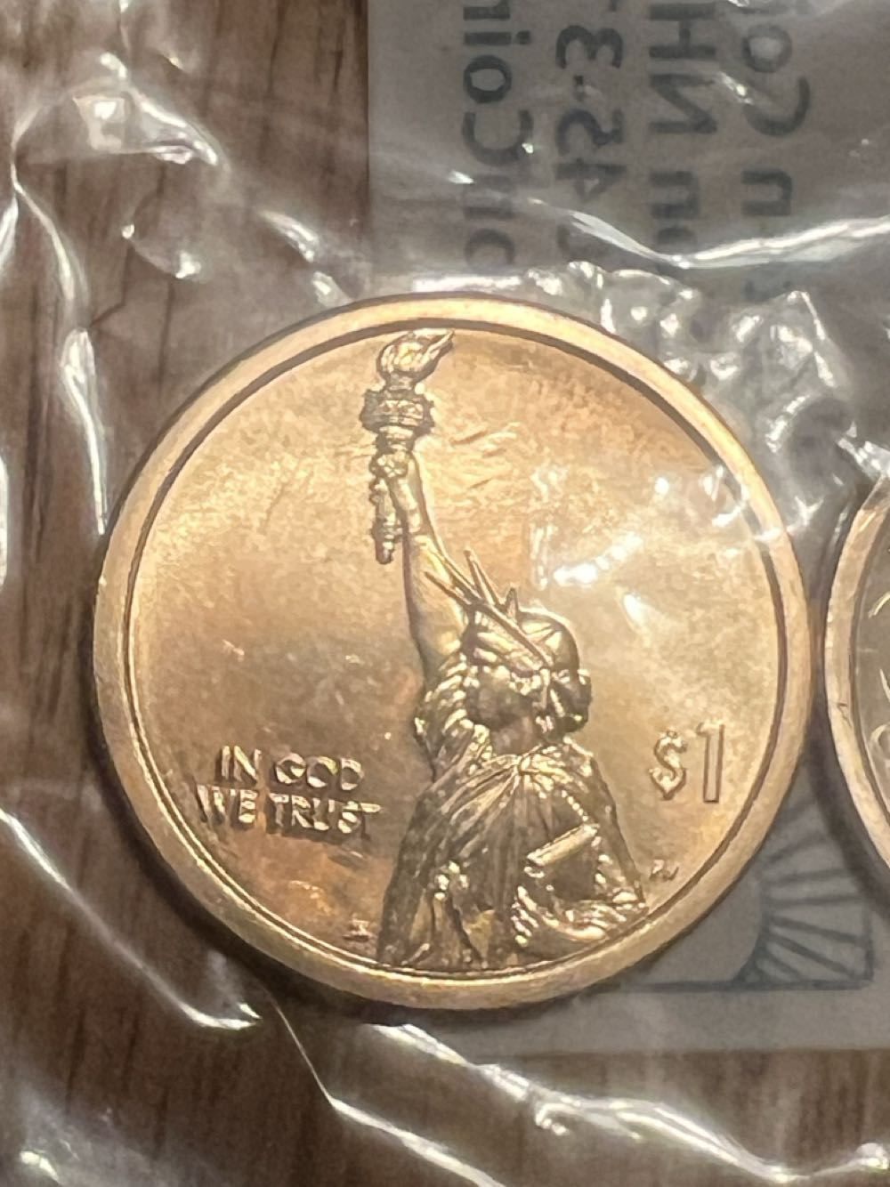 P&D WashingtonSignature US$ 2018 Uncirculated-60  coin collectible - Main Image 2