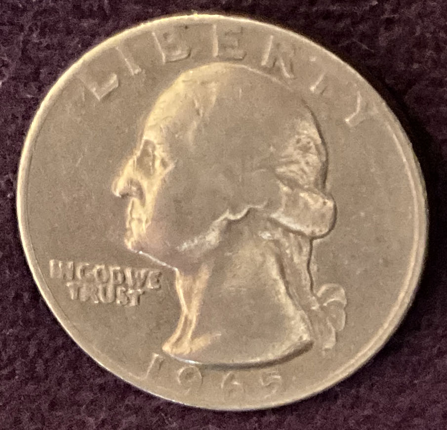 Quarter Washington 1965 6  coin collectible - Main Image 3