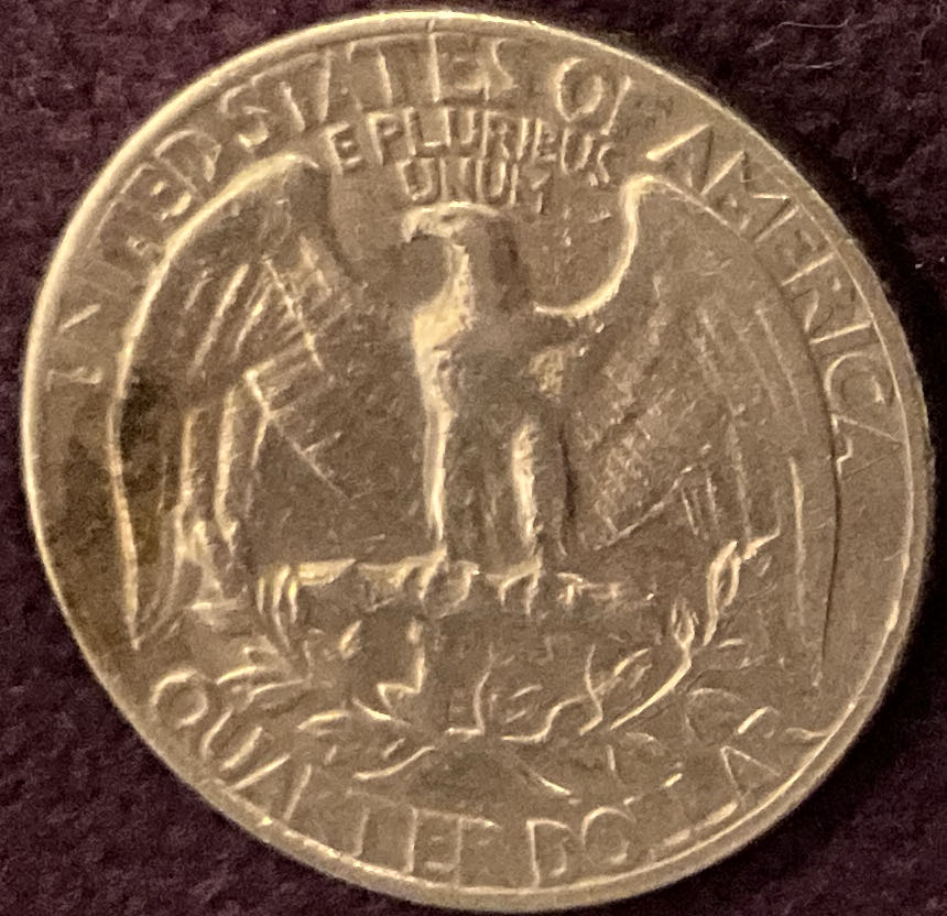 Quarter Washington 1965 7  coin collectible - Main Image 4