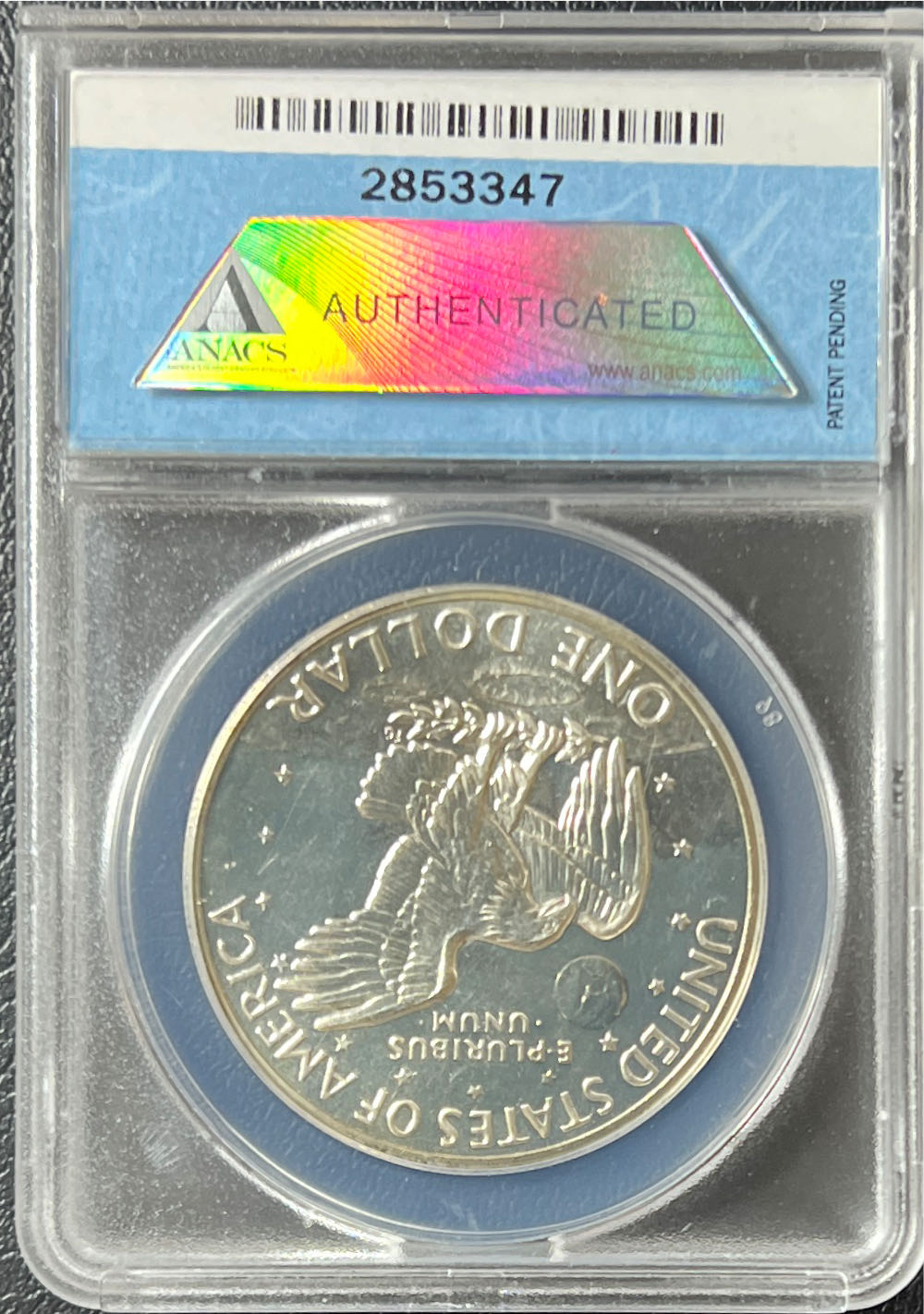 1971 S Eisenhower PF 65 Obv DCAM  coin collectible - Main Image 2