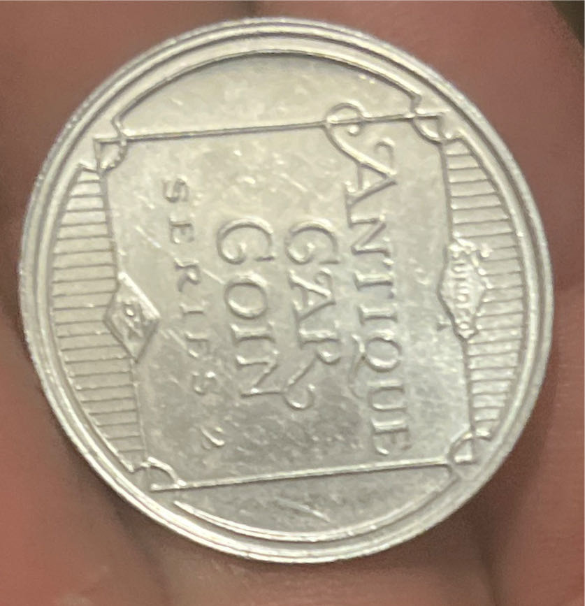 Sunoco Antique Car Series 2 Huobile Series 32 1914 Coin  coin collectible - Main Image 2