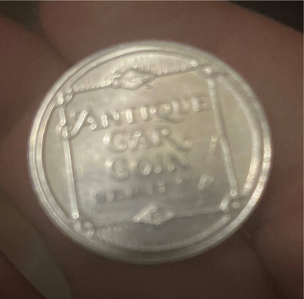 Sunoco Antique Car Series 2 Marmon Six 1913 Coin  coin collectible - Main Image 2