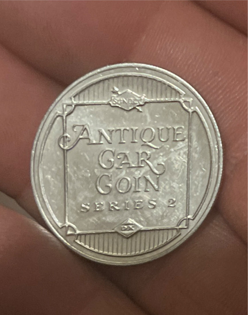 Sunoco Antique Car Series 2 Stevens Duryea Model X 1910 Coin  coin collectible - Main Image 2