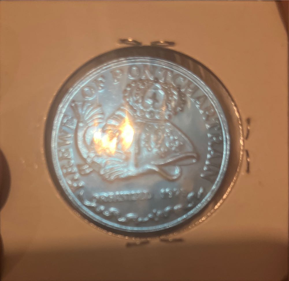 1981 Mardi Gras Ponchatrain Salutes The Winners Token  coin collectible - Main Image 2