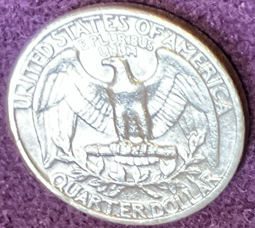 Quarter Washington 1965 10  coin collectible - Main Image 2