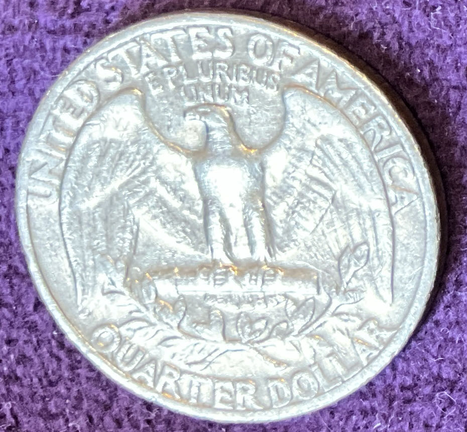 Quarter Washington 1965 10  coin collectible - Main Image 4