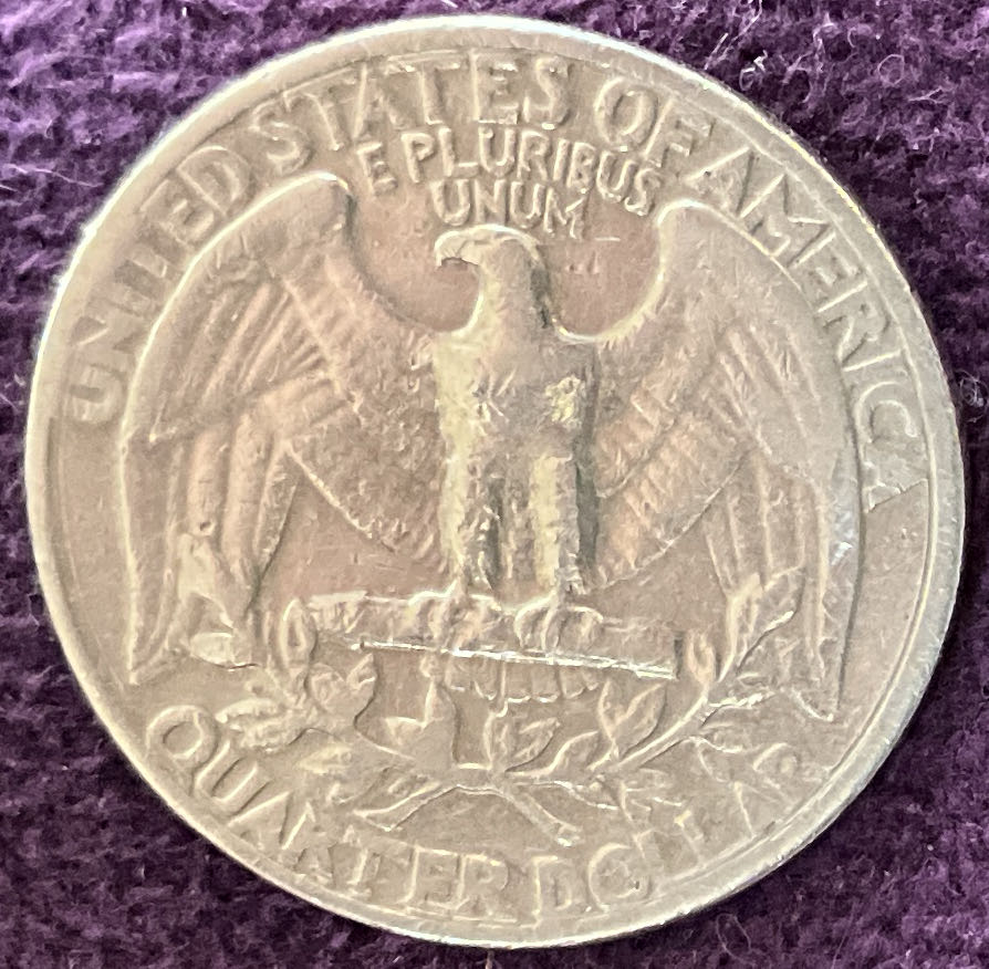 Quarter Washington 1965 11  coin collectible - Main Image 4