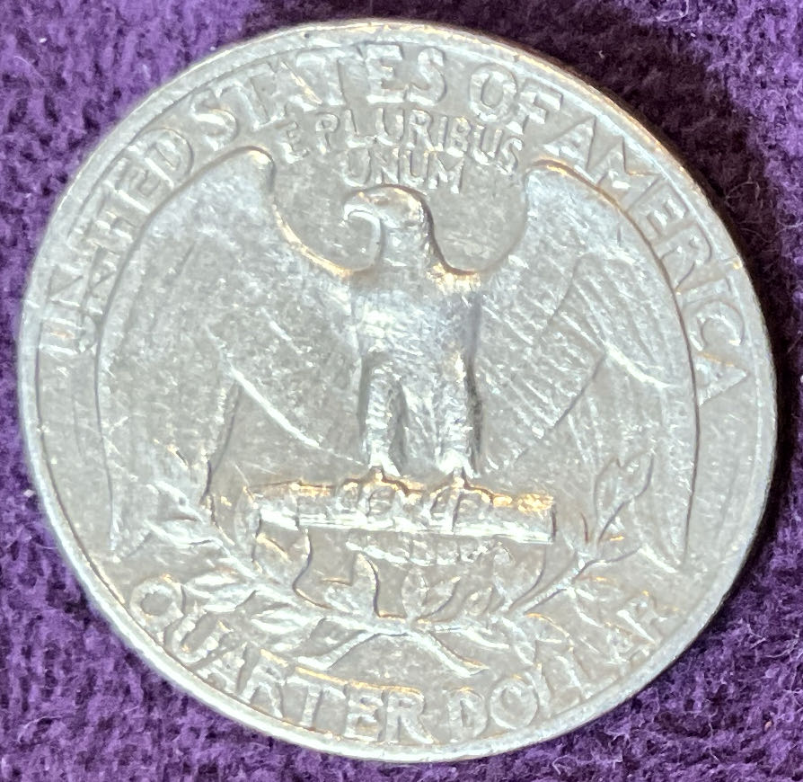 Quarter Washington 1965 12  coin collectible - Main Image 2