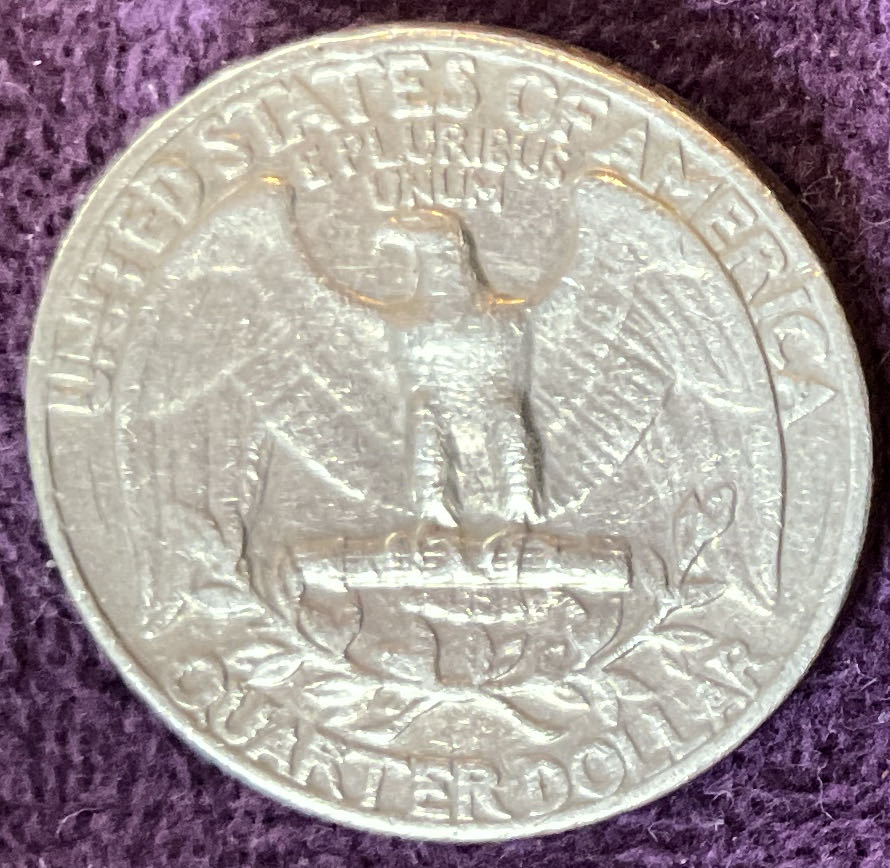 Quarter Washington 1965 12  coin collectible - Main Image 4