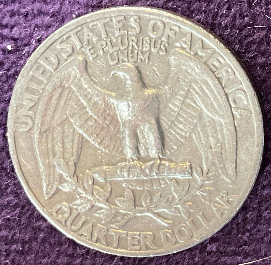 Quarter Washington 1965 14  coin collectible - Main Image 4