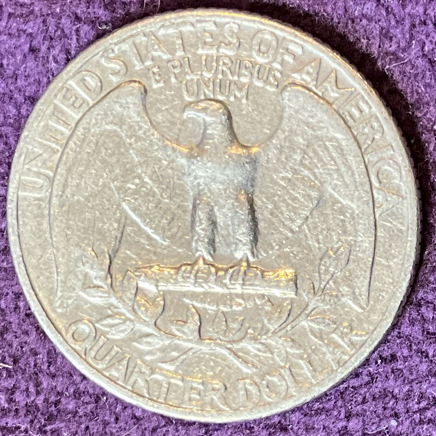 Quarter Washington 1965 15  coin collectible - Main Image 2