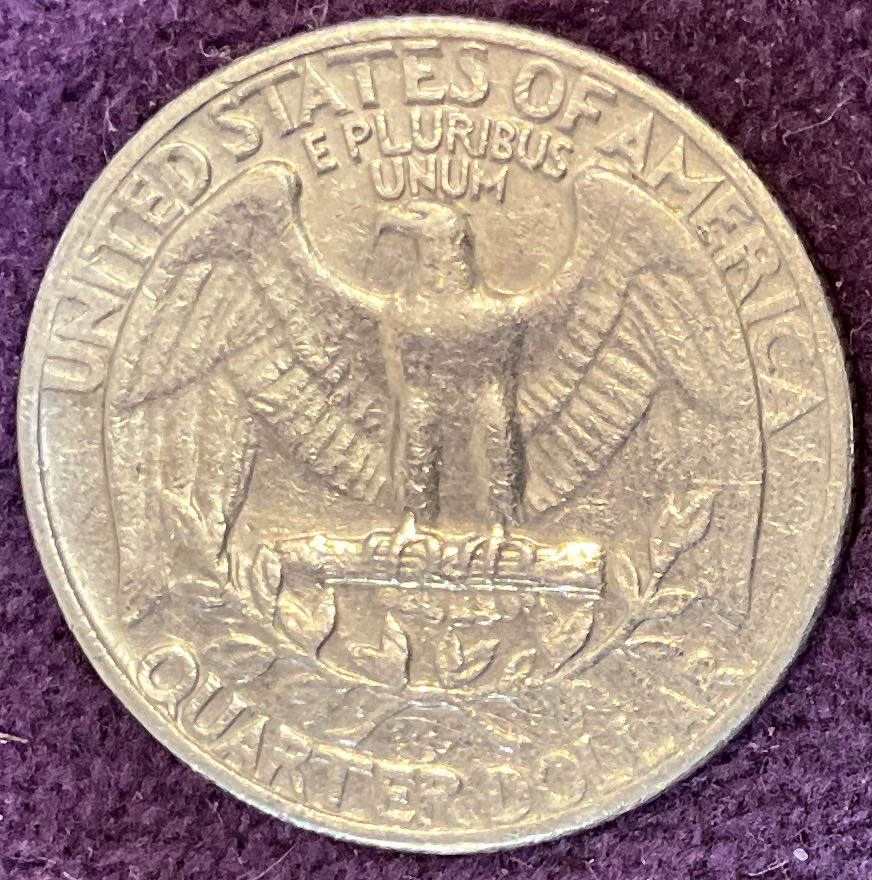 Quarter Washington 1965 15  coin collectible - Main Image 4