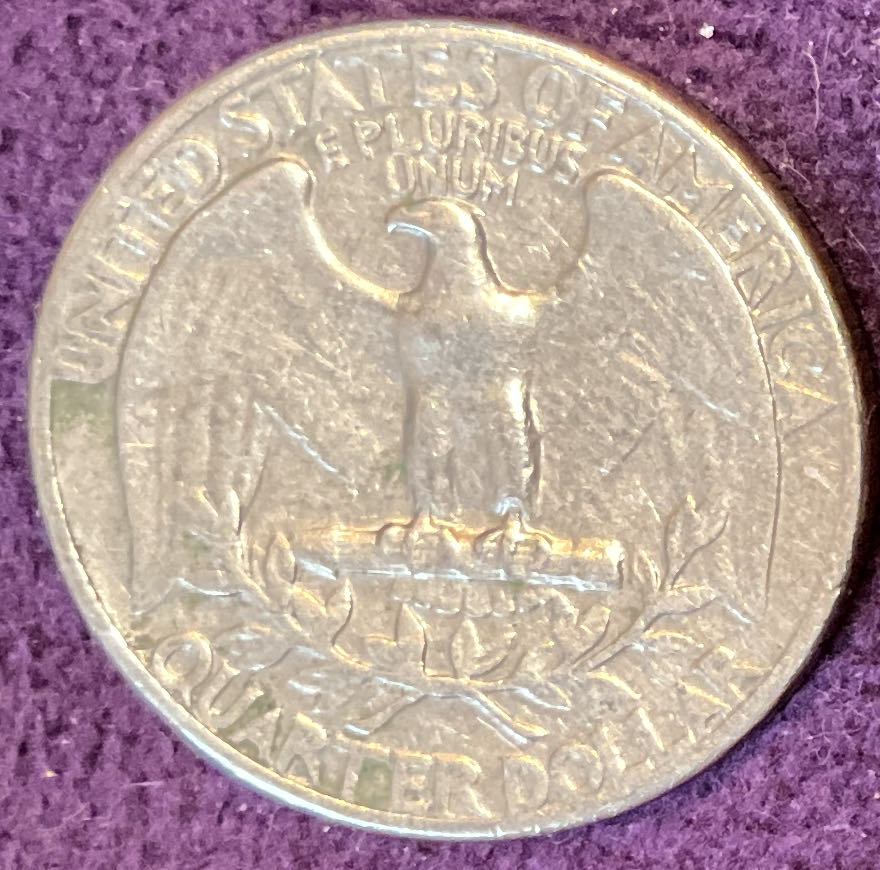 Quarter Washington 1965 17  coin collectible - Main Image 2