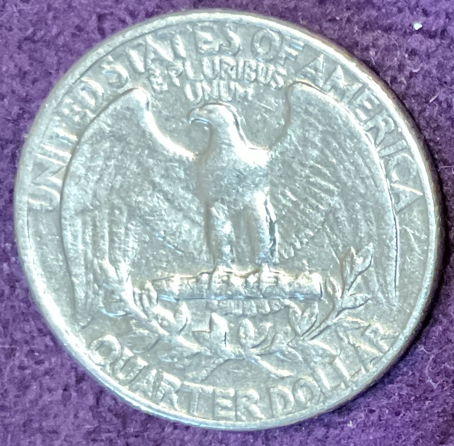 Quarter Washington 1965 18  coin collectible - Main Image 2