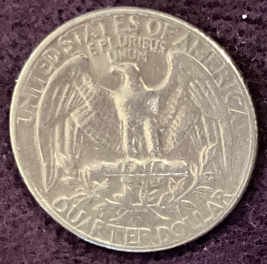 Quarter Washington 1965 18  coin collectible - Main Image 4