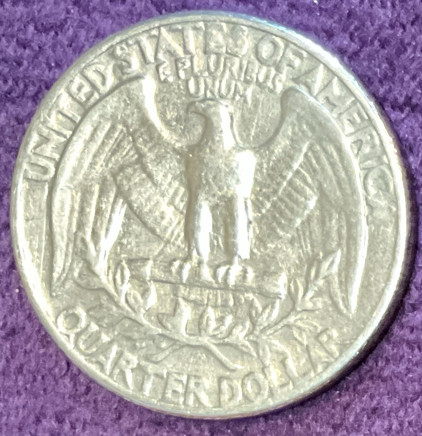 Quarter Washington 1965 19  coin collectible - Main Image 2