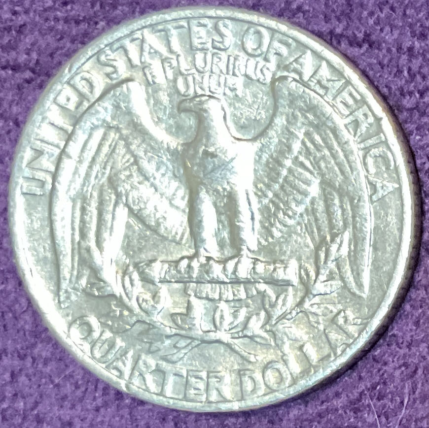 Quarter Washington 1965 20  coin collectible - Main Image 2