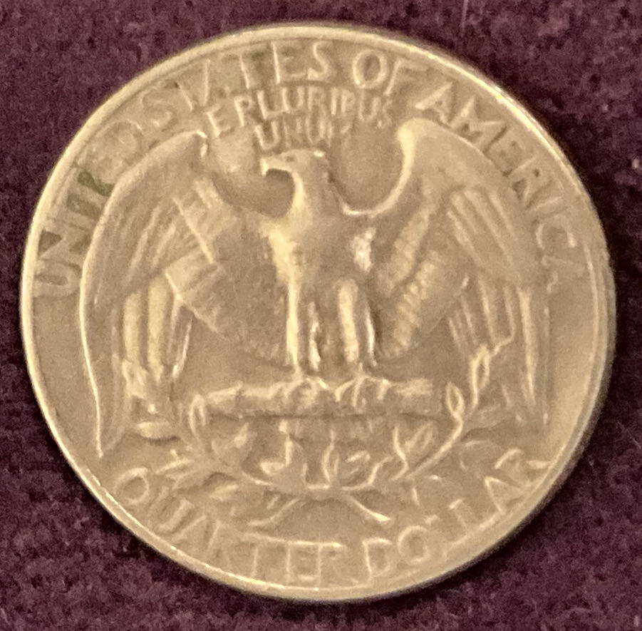 Quarter Washington 1965 25  coin collectible - Main Image 4