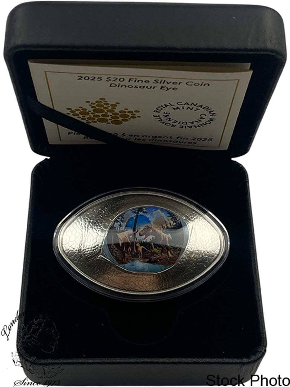 $20 Dinosaur Eye Fine Silver Coin  coin collectible [Barcode 623932117310] - Main Image 4