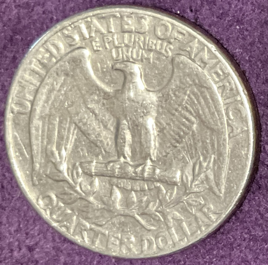 Quarter Washington 1965 28  coin collectible - Main Image 2