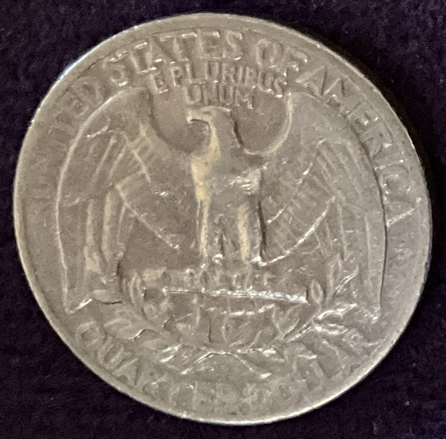 Quarter Washington 1965 30  coin collectible - Main Image 4