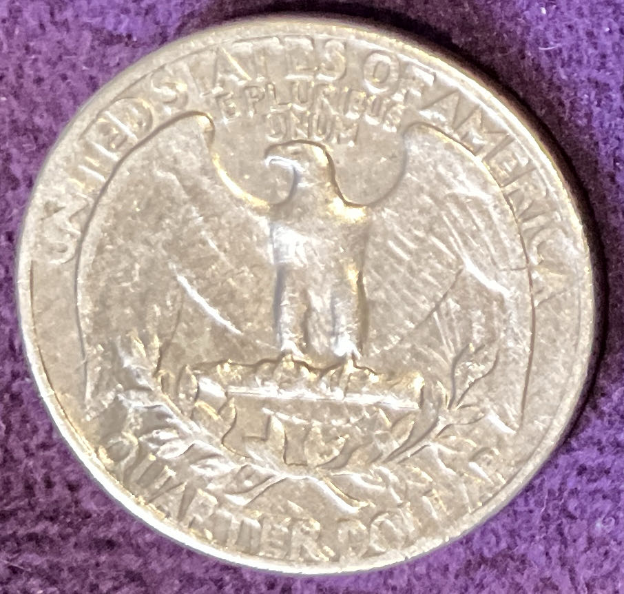 Quarter Washington 1965 32  coin collectible - Main Image 2