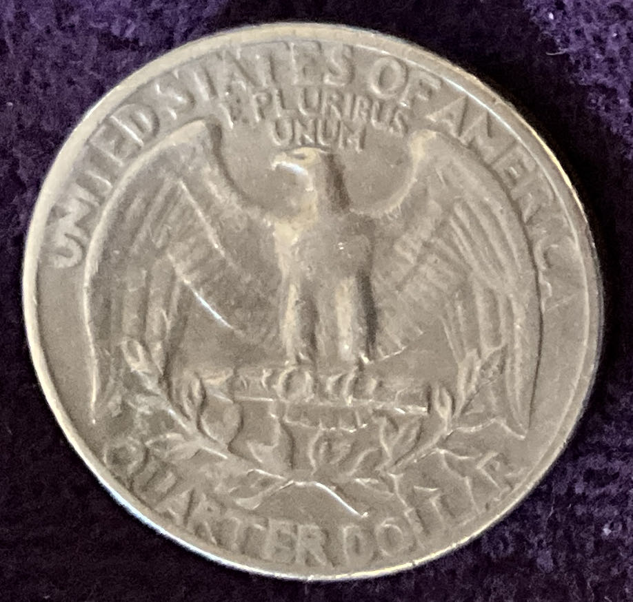 Quarter Washington 1965 32  coin collectible - Main Image 4