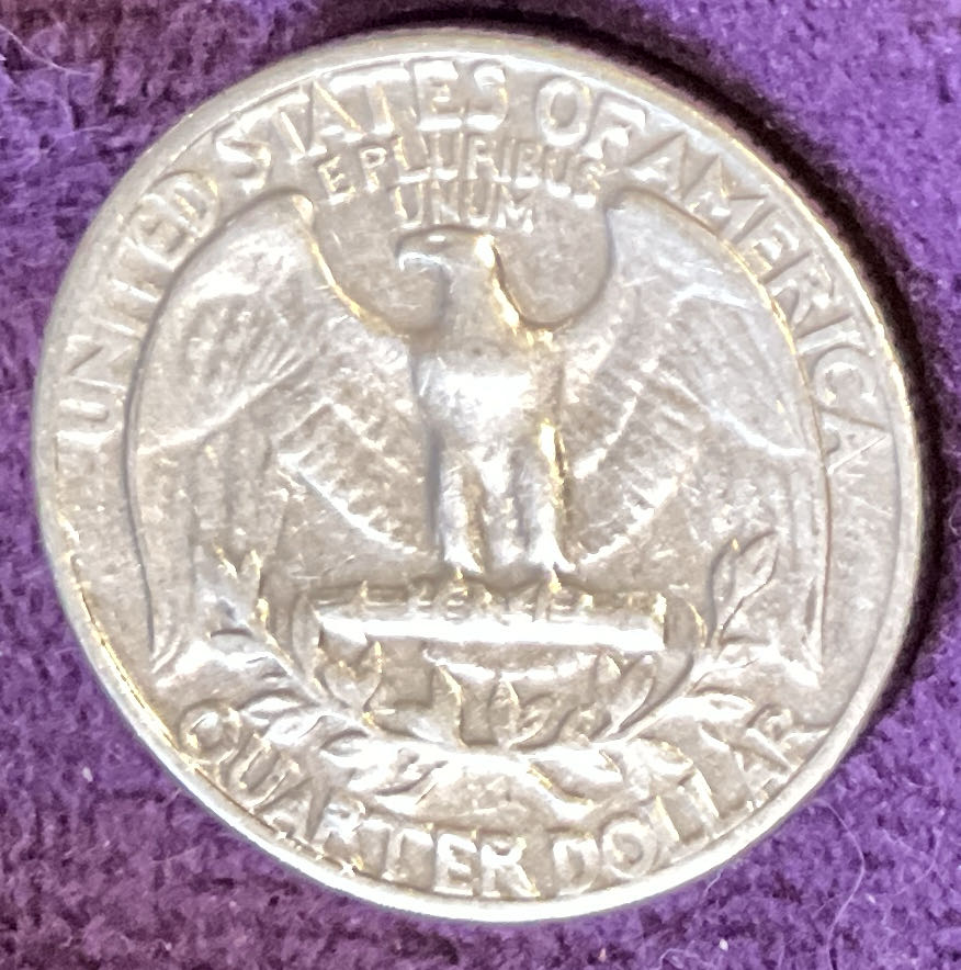 Quarter Washington 1965 34  coin collectible - Main Image 2