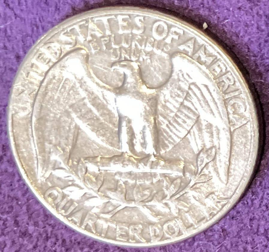 Quarter Washington 1965 36  coin collectible - Main Image 2