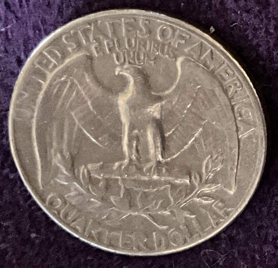 Quarter Washington 1965 36  coin collectible - Main Image 4