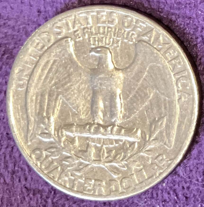 Quarter Washington 1965 38  coin collectible - Main Image 2