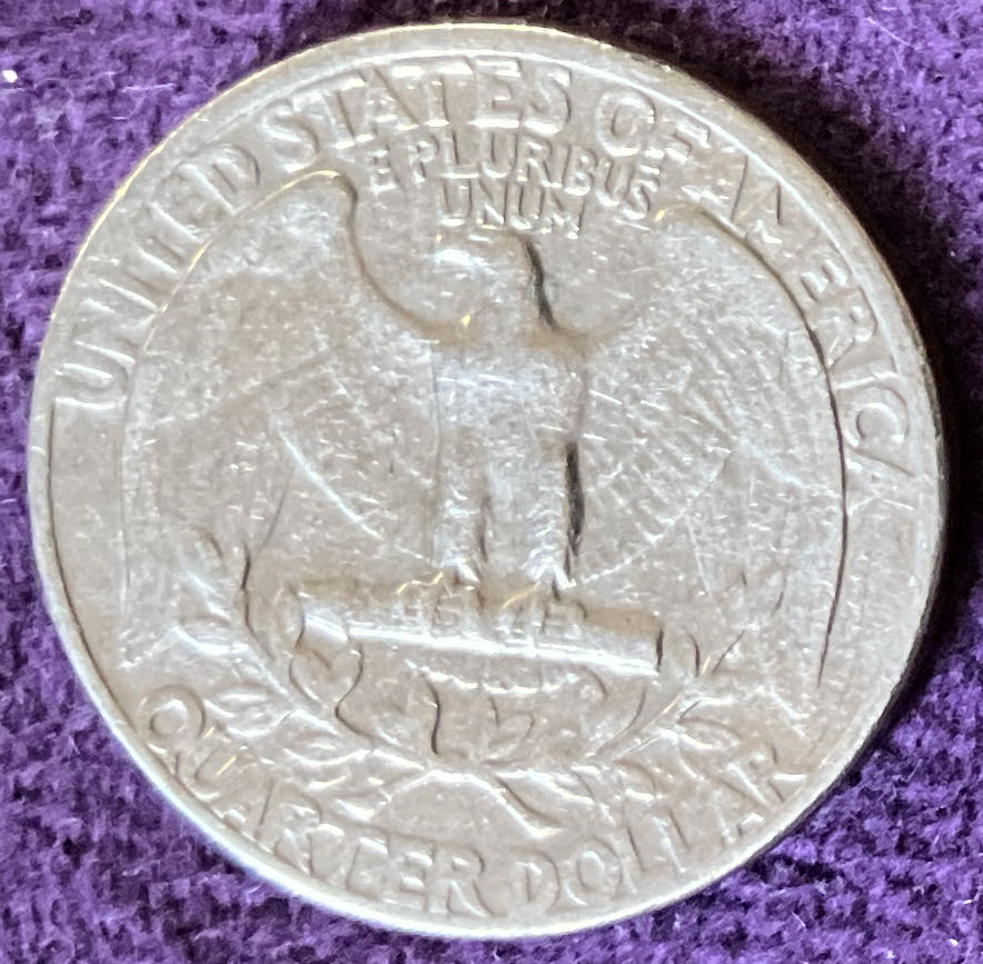 Quarter Washington 1965 42  coin collectible - Main Image 2