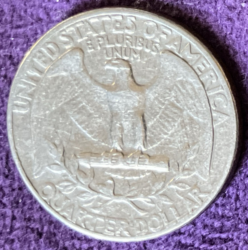 Quarter Washington 1965 43  coin collectible - Main Image 2