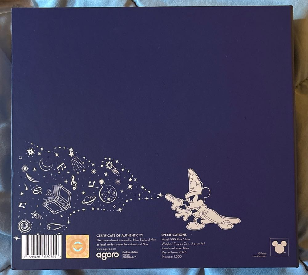 Disney - Fantasia Mickey Mouse  coin collectible - Main Image 2