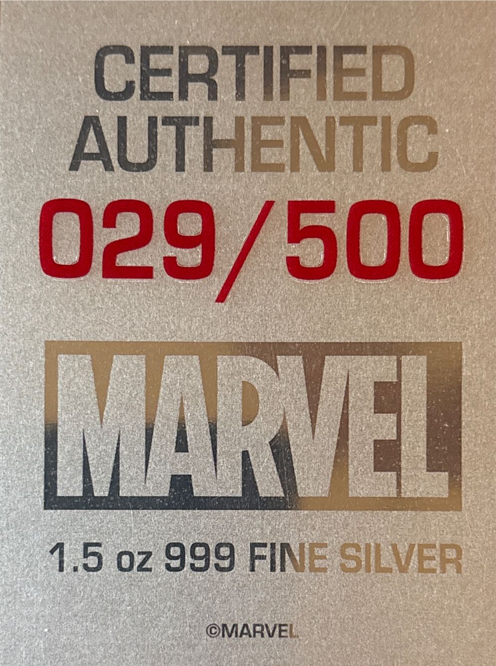 Marvel Movie Poster - Avengers Infinity War  coin collectible - Main Image 4