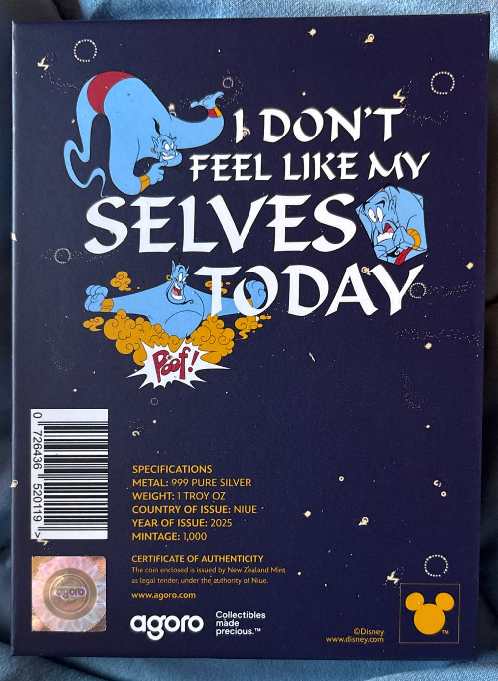 Disney - Aladdin  coin collectible - Main Image 2