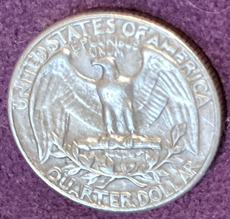 Quarter Washington 1965 53  coin collectible - Main Image 2