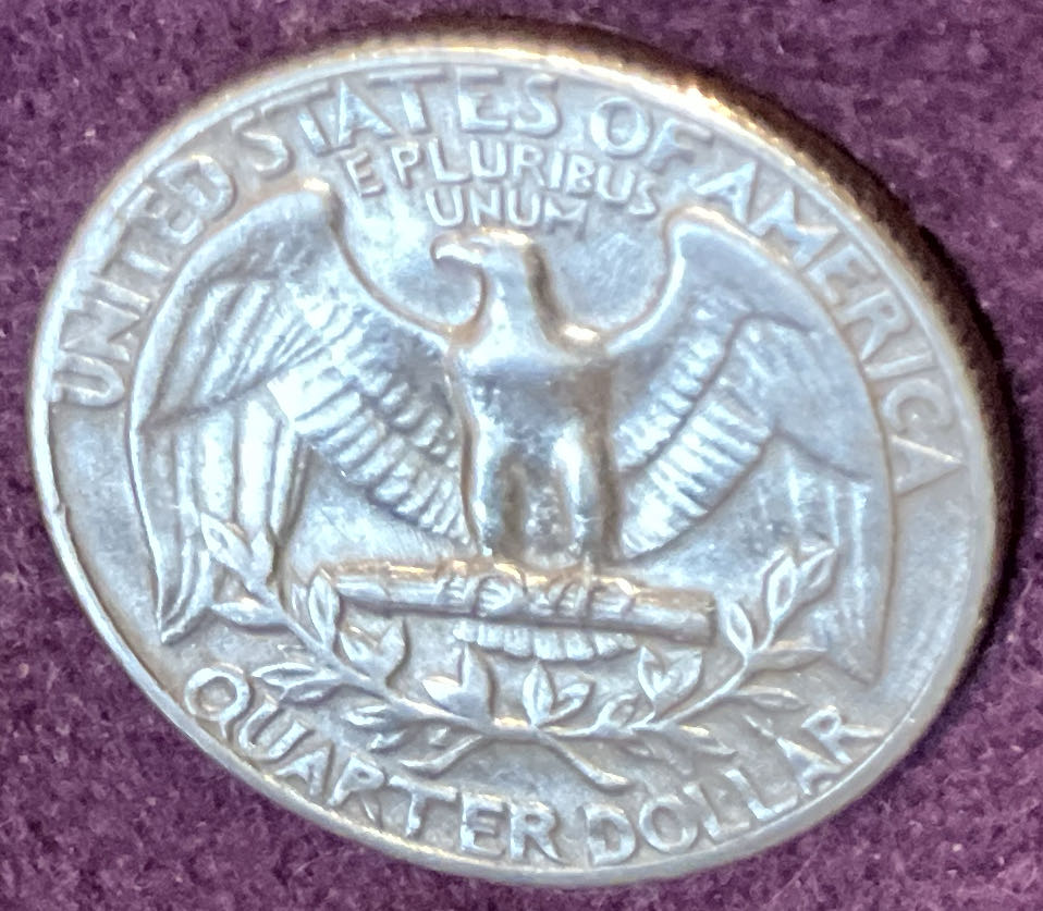 Quarter Washington 1965 54  coin collectible - Main Image 2