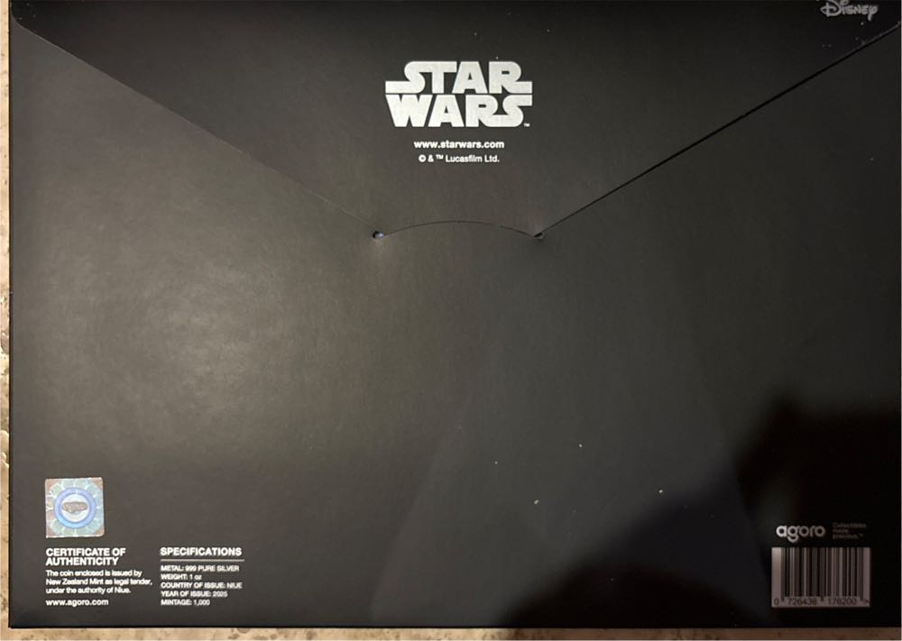 Star Wars Blueprints - Death Star  coin collectible - Main Image 2