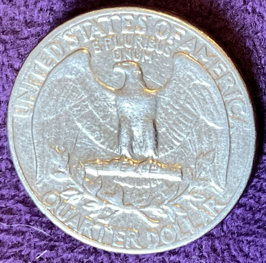 Quarter Washington 1965 55  coin collectible - Main Image 2