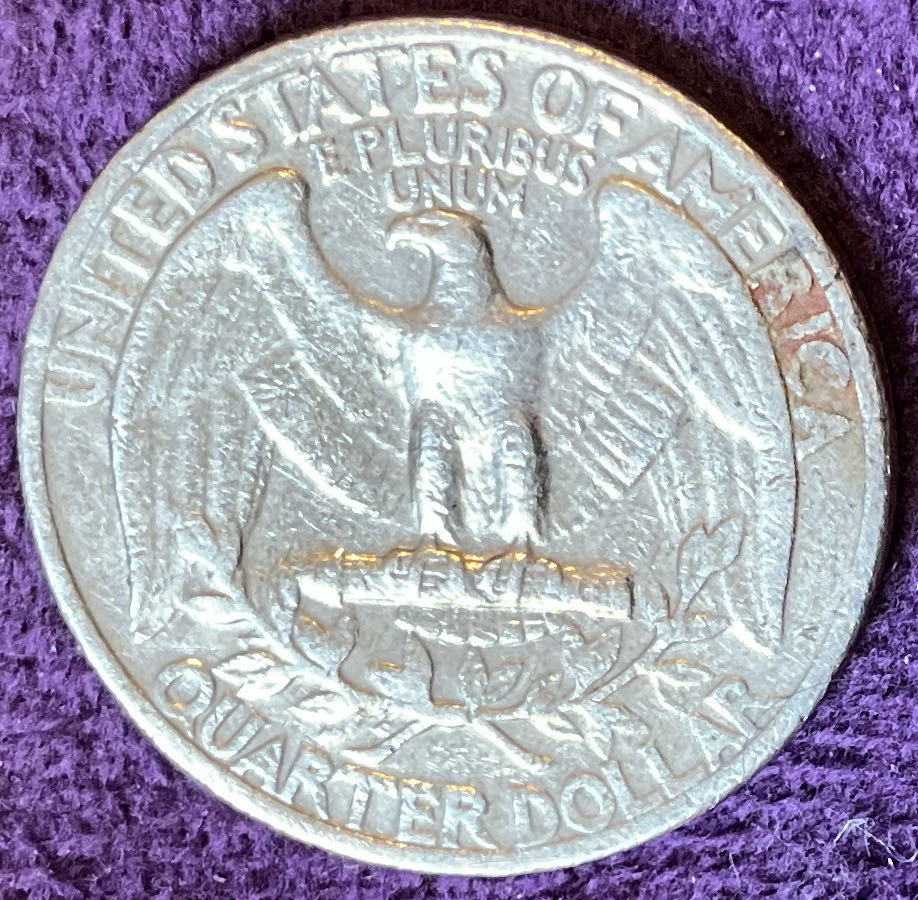 Quarter Washington 1965 56  coin collectible - Main Image 2