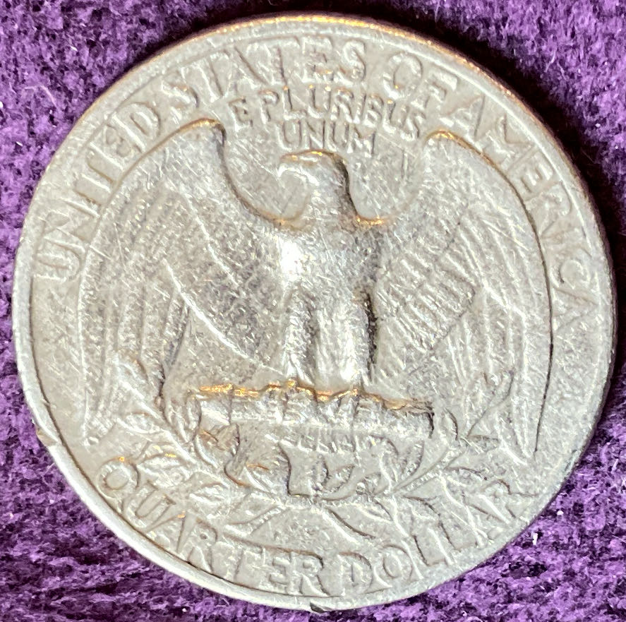 Quarter Washington 1965 60  coin collectible - Main Image 2