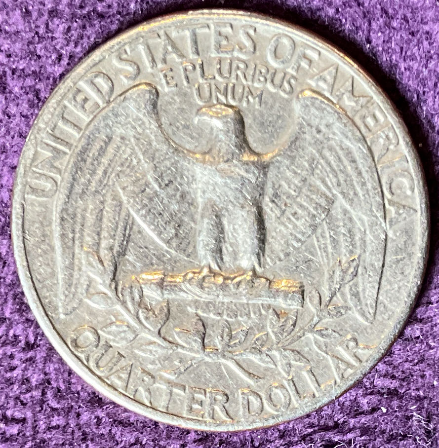 Quarter Washington 1965 62  coin collectible - Main Image 2