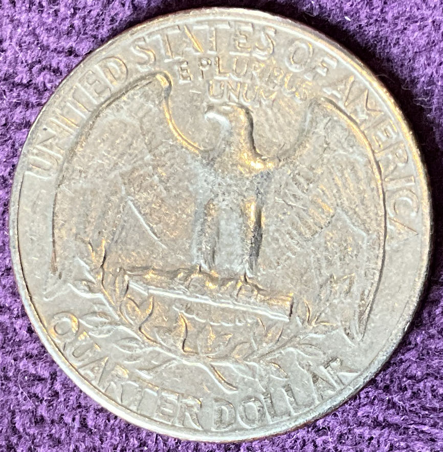 Quarter Washington 1965 63  coin collectible - Main Image 2