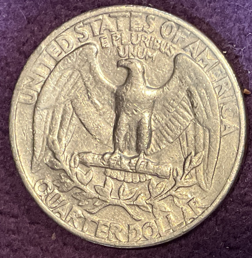 Quarter Washington 1965 64  coin collectible - Main Image 4