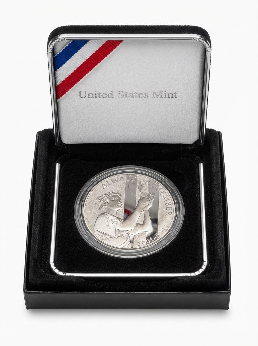 2011 September 11 National Medal  coin collectible - Main Image 2