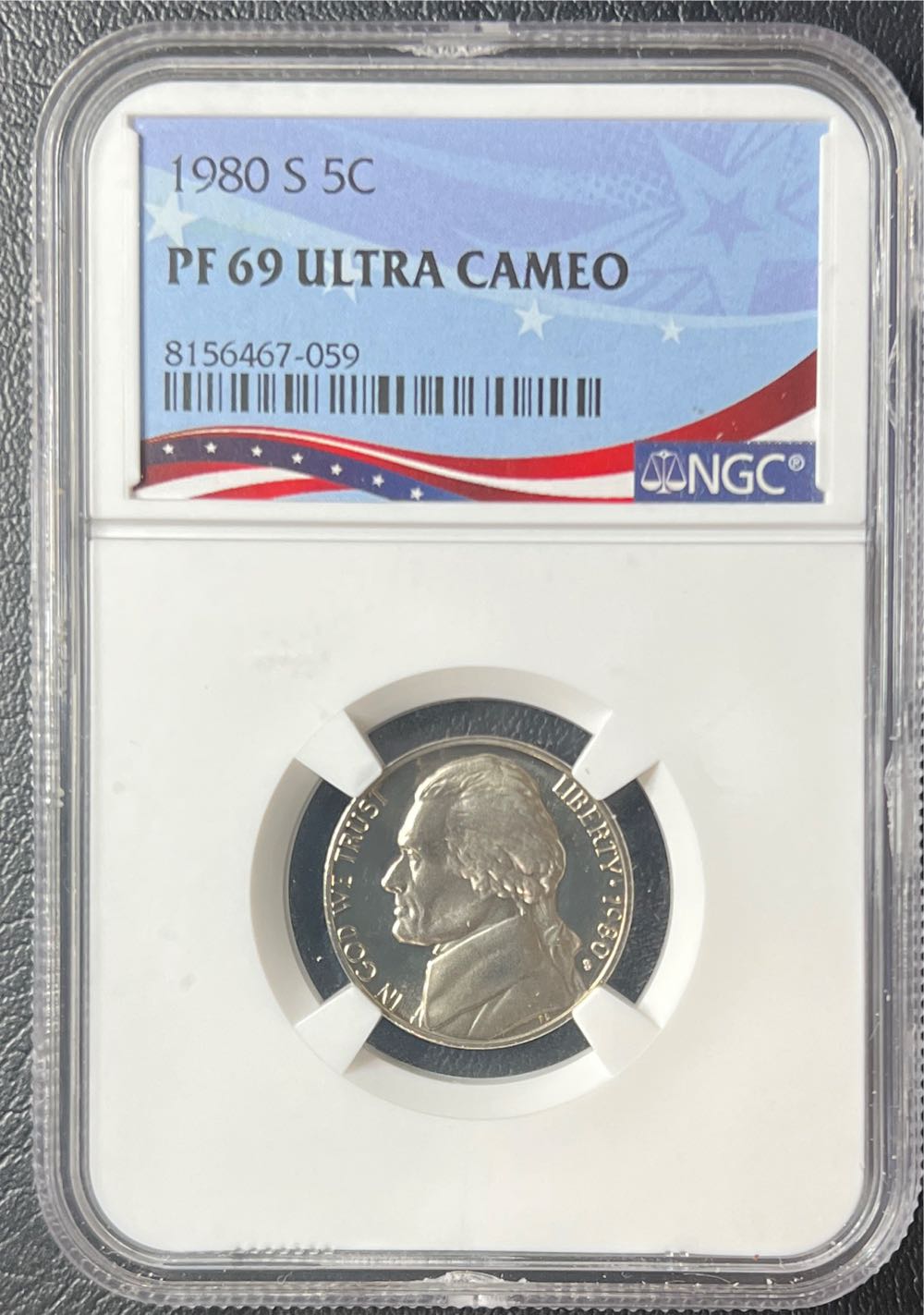 1976 D (1975) Washington Bicentennial Quarter CLAD PCGS MS64 